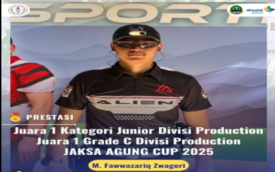 Juara 1 Kategori Junior Divisi Production dan Juara 1 Grade C Divisi Production